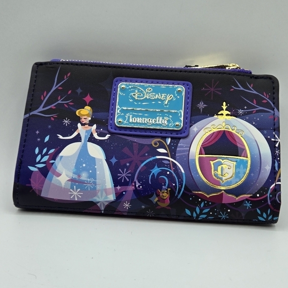 Loungefly Disney Cinderella Castle Series Flap Wallet - Picture 5 of 8